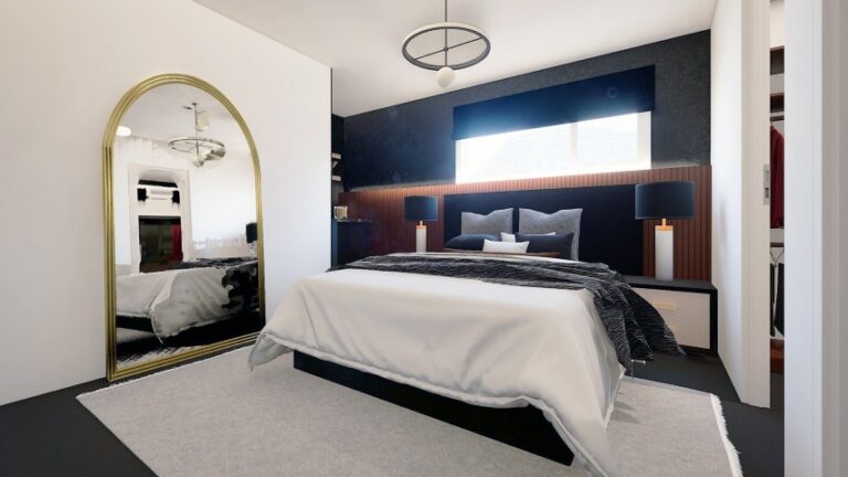 bedroom design concept