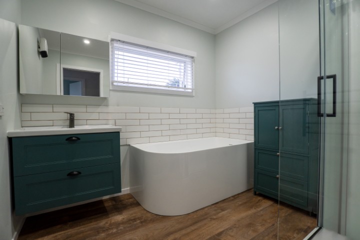 newly renovated bathroom